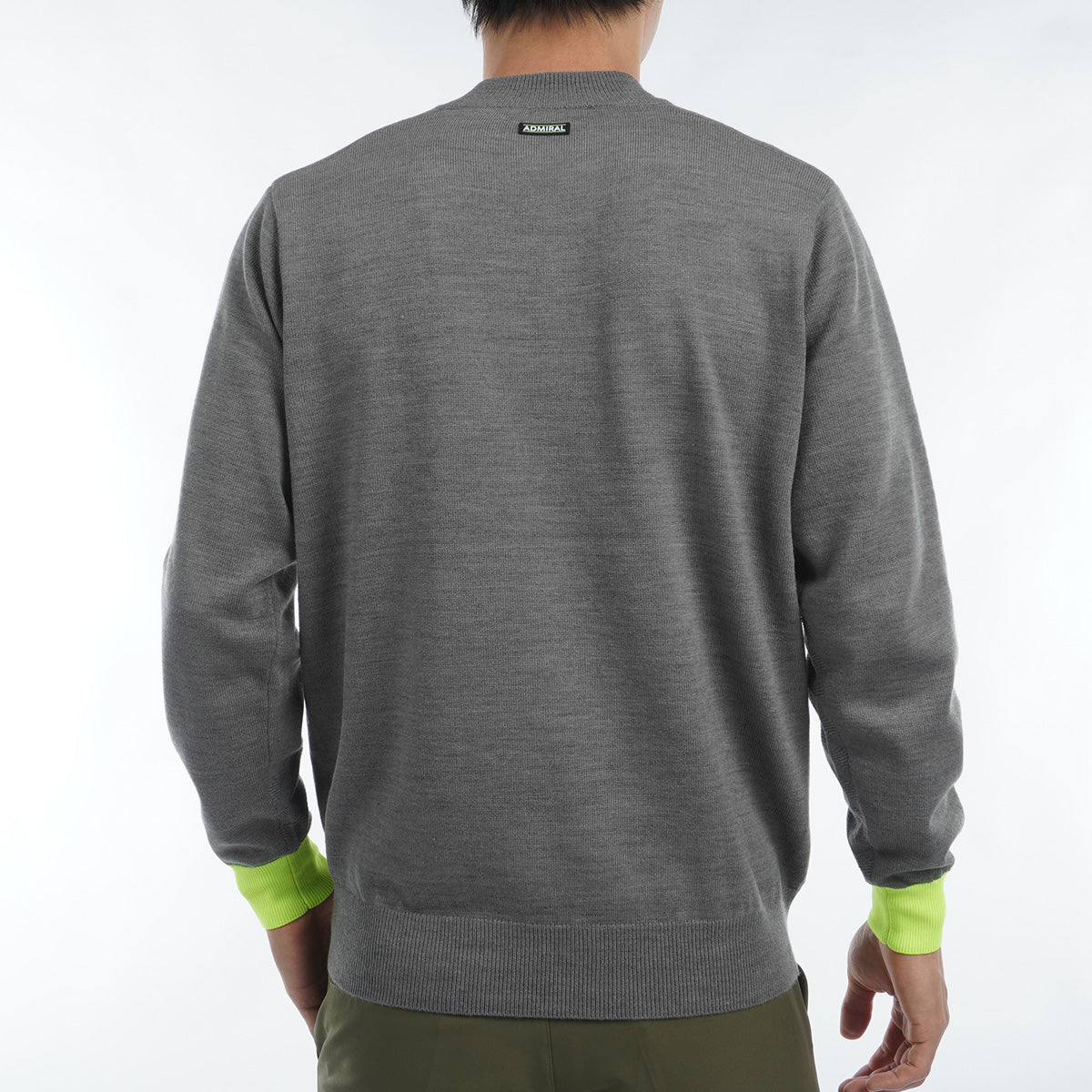 ラインロゴ モックネックセーター ADMA466 – ADMIRAL