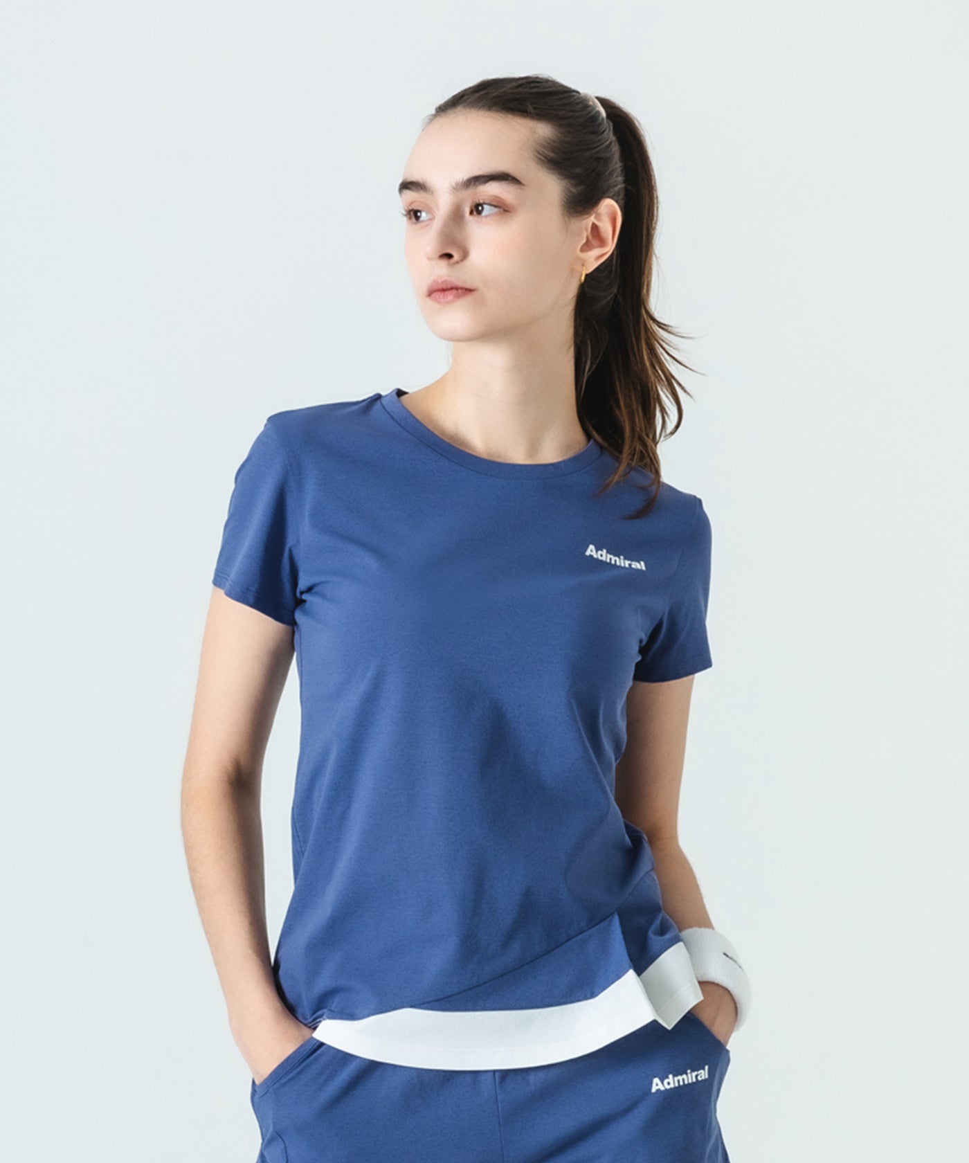 バイカラーアシメタックヘムTEE ATLA554 – ADMIRAL