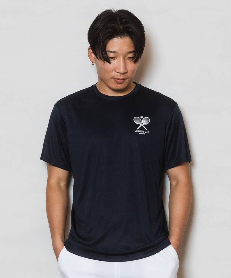 ラケットプリントTEE ATMU011 – ADMIRAL