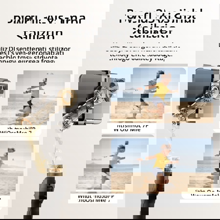 DJI Osmo Mobile 7P Smartphone Gimbal with Built-In Extension Rod +