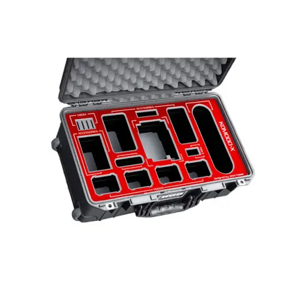 Jason Cases Waterproof Wheeled Hard Case w/Foam for RED KOMODO-X