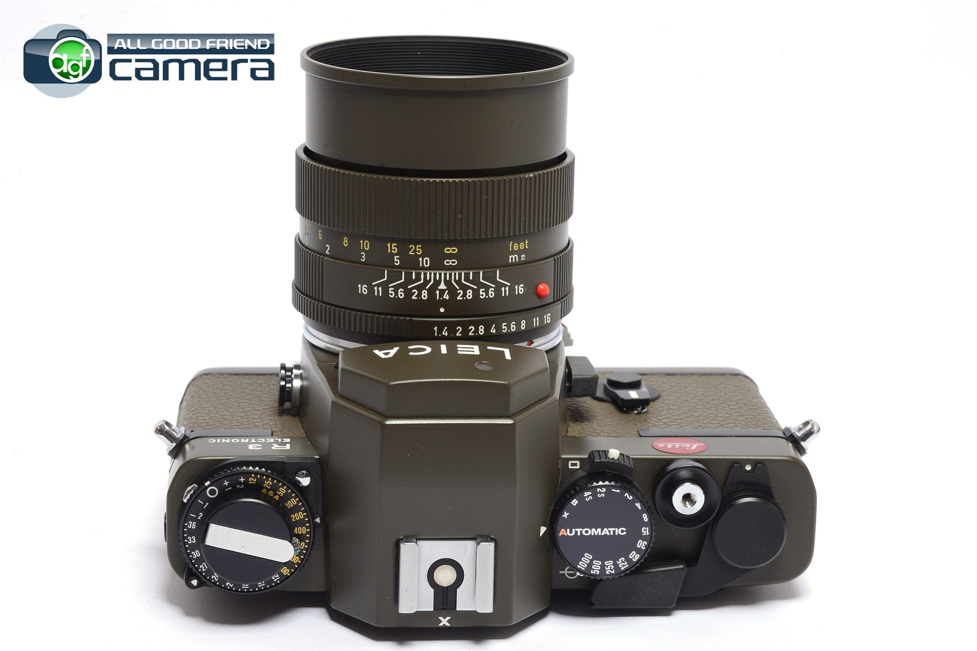 Leica R3 Electronic 'Safari' Camera + Summilux-R 50mm F/1.4 Lens