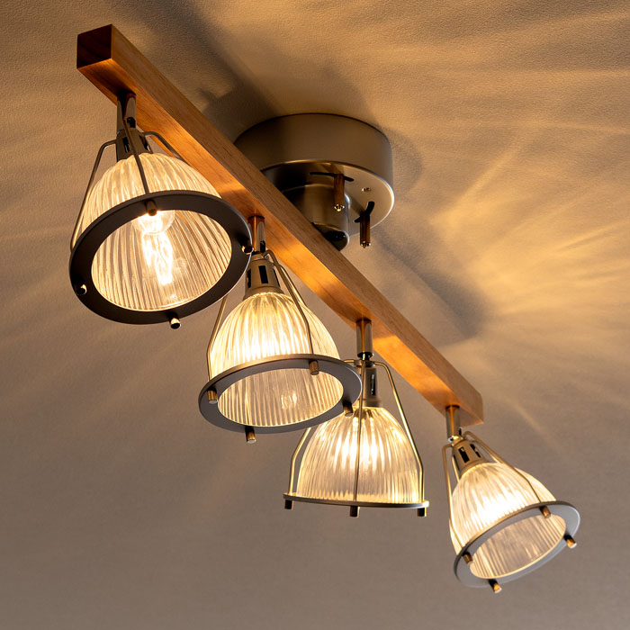 4灯シーリングライト JUKE〔ジューク〕 | 家具・インテリア通販 【公式