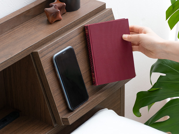 ベッドフレーム FLAP(フラップ) フレーム単体販売 セミダブルサイズ