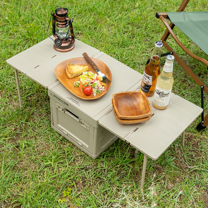 テーブルになる折り畳みコンテナ AMP MULTIBOX | 家具・インテリア通販