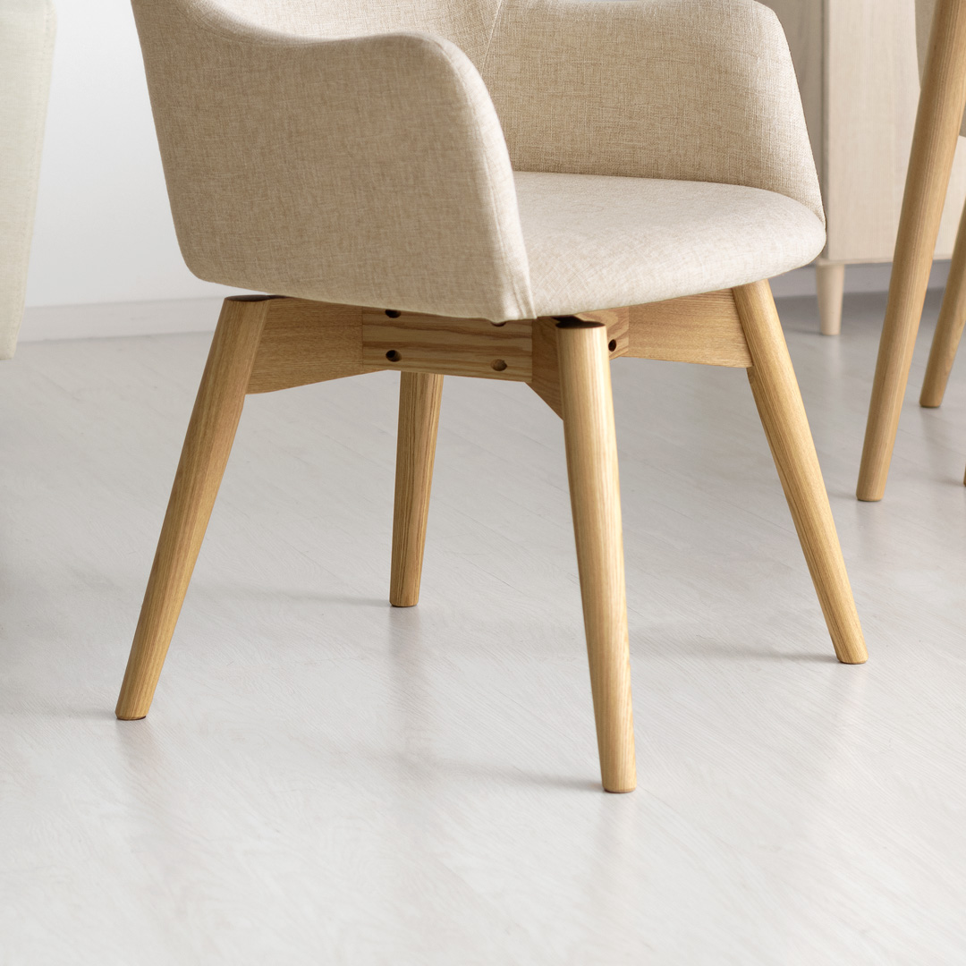 ウッドダイニング Calma(カルマ)回転式チェア1脚単体販売 | 家具