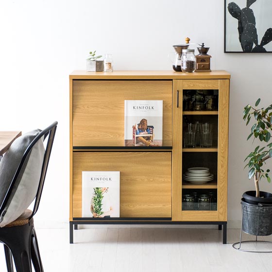 北欧 食器棚(ブレスキッチンキャビネット) | 家具・インテリア通販