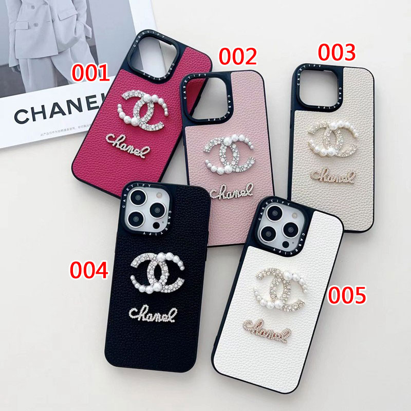 Chanel シャネルiphone14 15 16 pro maxケースブランドカード入れ