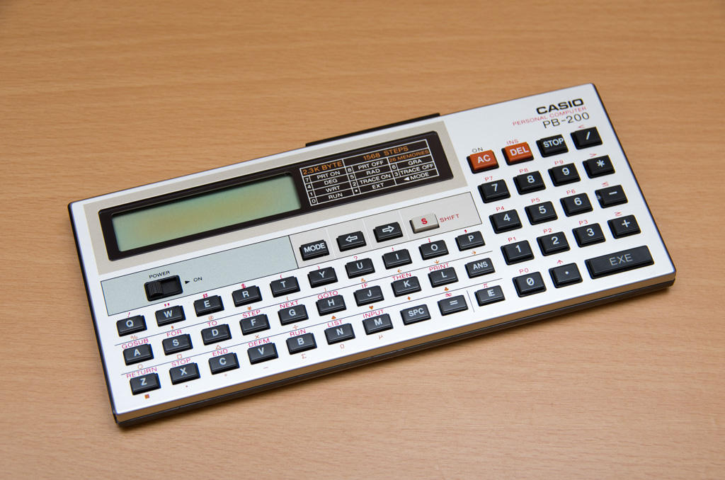 ASARI.JP : Diary: CASIO PB-200