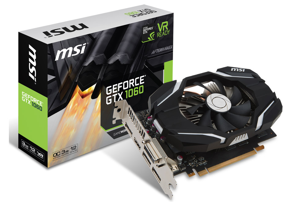 GeForce GTX 1060 3G OC | MSI グラフィックボード GeForce GTX 1060