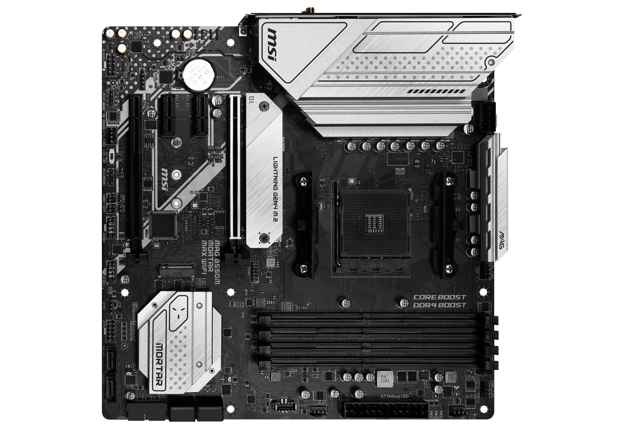 MAG B550M MORTAR MAX WIFI | MSI マザーボード AMD B550チップセット