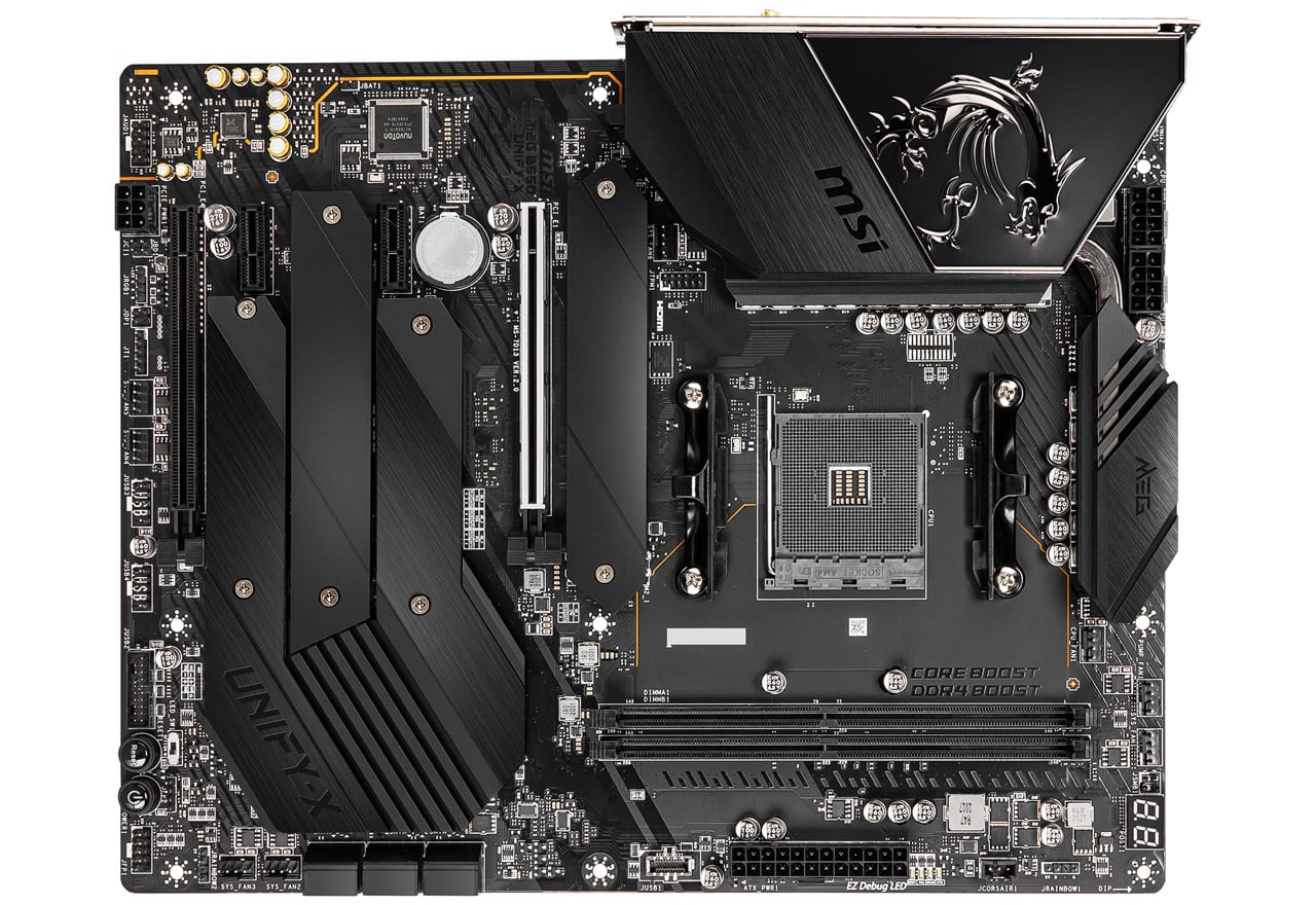 MEG B550 UNIFY-X | MSI マザーボード AMD B550チップセット | 株式