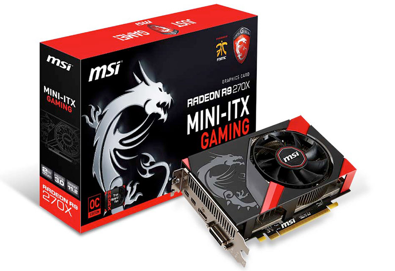 R9 270X GAMING 2G ITX | MSI グラフィックボード RADEON R9 270X