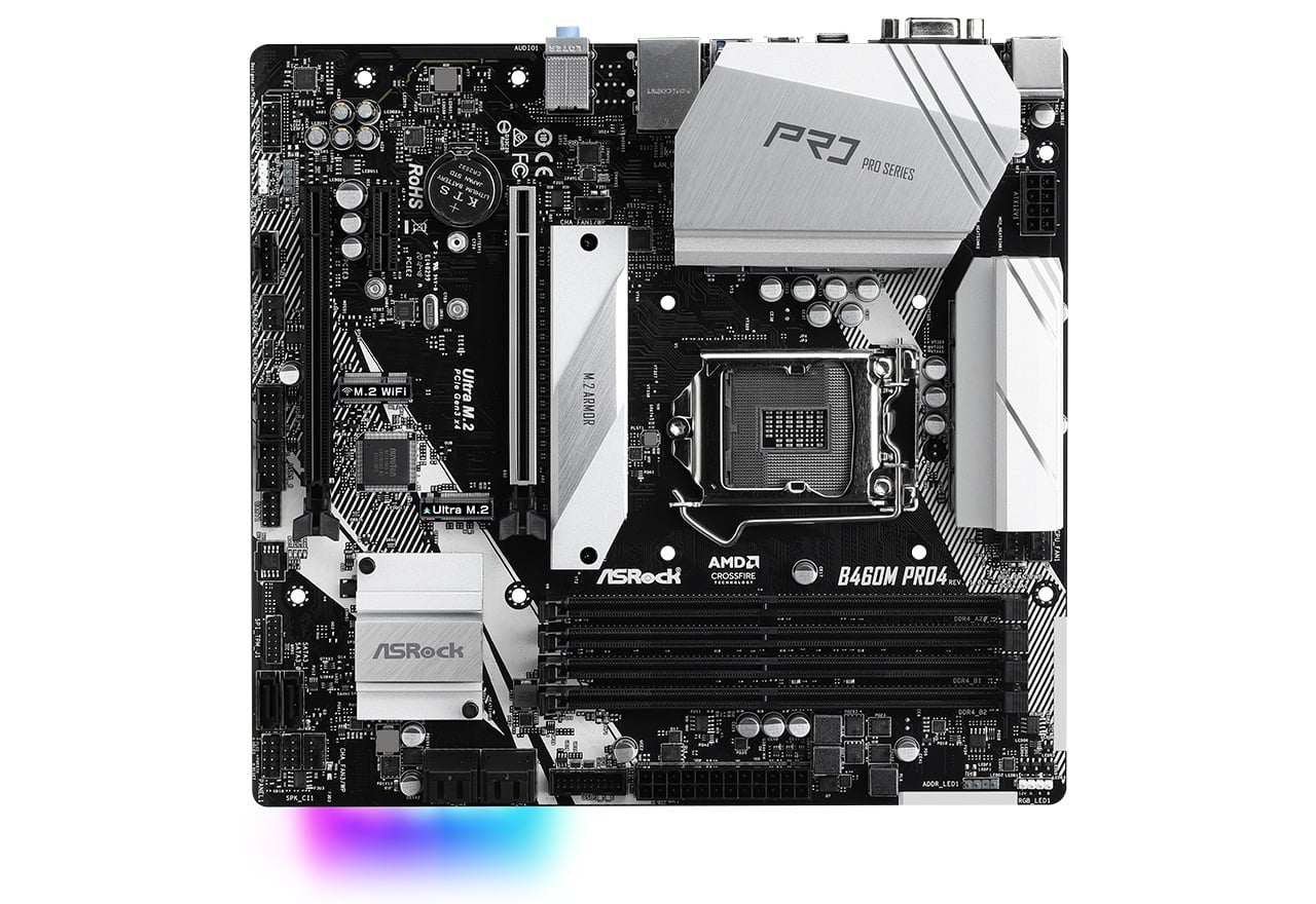 B460M Pro4 | ASRock マザーボード Intel B460チップセット | 株式会社