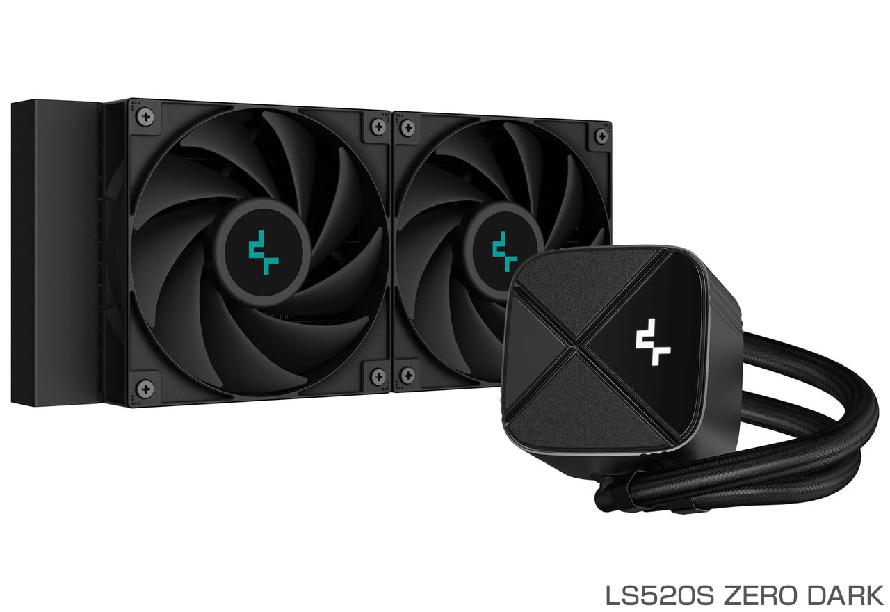 LS ZERO DARKシリーズ | Deepcool 水冷一体型CPUクーラー | 株式会社アスク