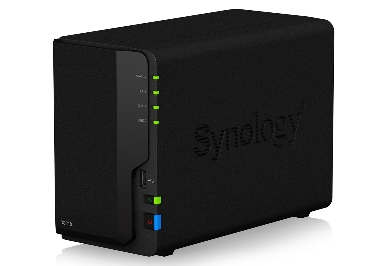 DiskStation DS218 | Synology 2ベイオールインワンNASキット | 株式
