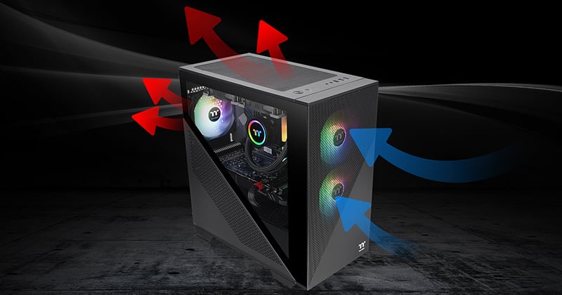 Divider 170 TG ARGBシリーズ | Thermaltake ミニタワー型PCケース