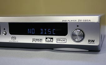パイオニア PIONEER DV-585Aの高音質化に挑戦してみたてすと。 | 箱庭