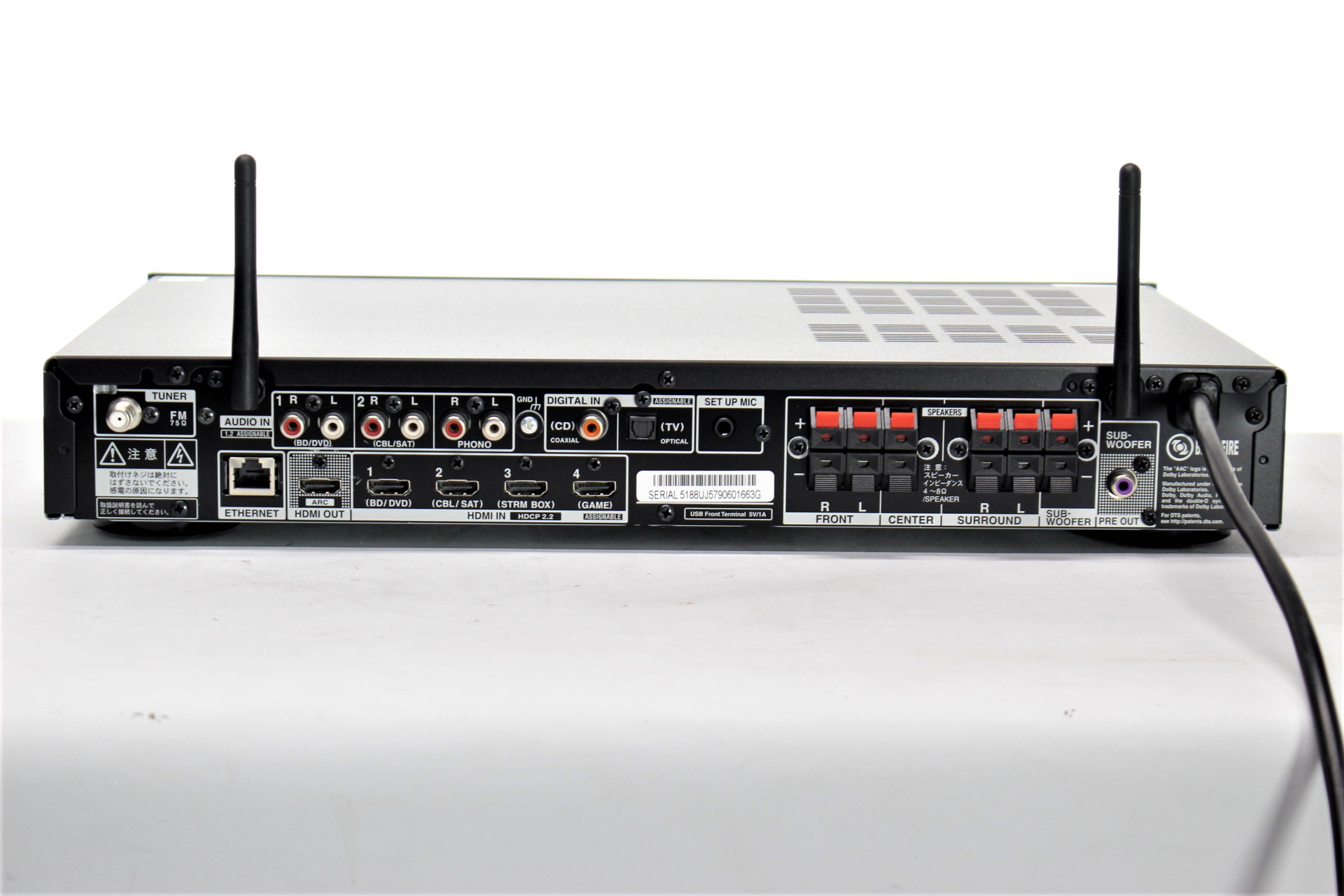 ONKYO ネットワークAVレシーバー AVアンプ 薄型 TX-L50 【公式通販】