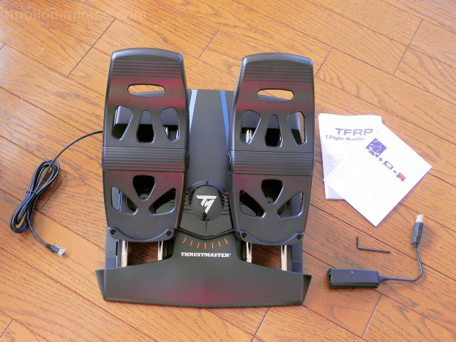 Thrustmaster TFRP(T.Flight Rudder Pedals) ラダーペダルの使い方