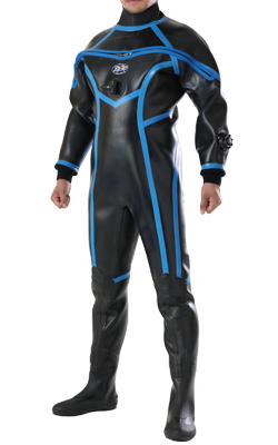 ドライスーツの着方・インナーなどの紹介 ドライスーツの修理