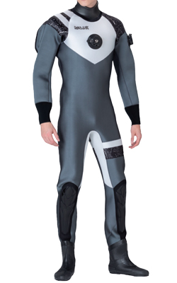 ドライスーツの着方・インナーなどの紹介 ドライスーツの修理