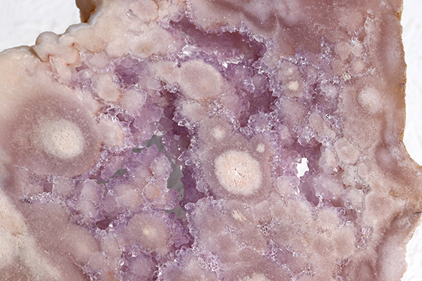 秘蔵コレクション】ピンクアメジスト原石（台座付き）-142水晶