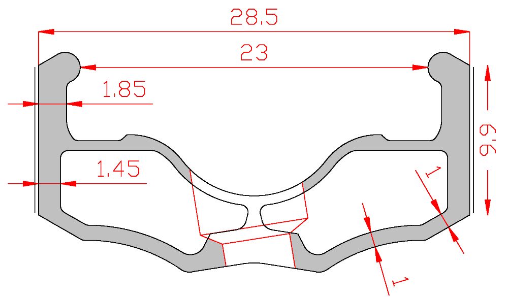 Alienation TCS Malice Rim 20