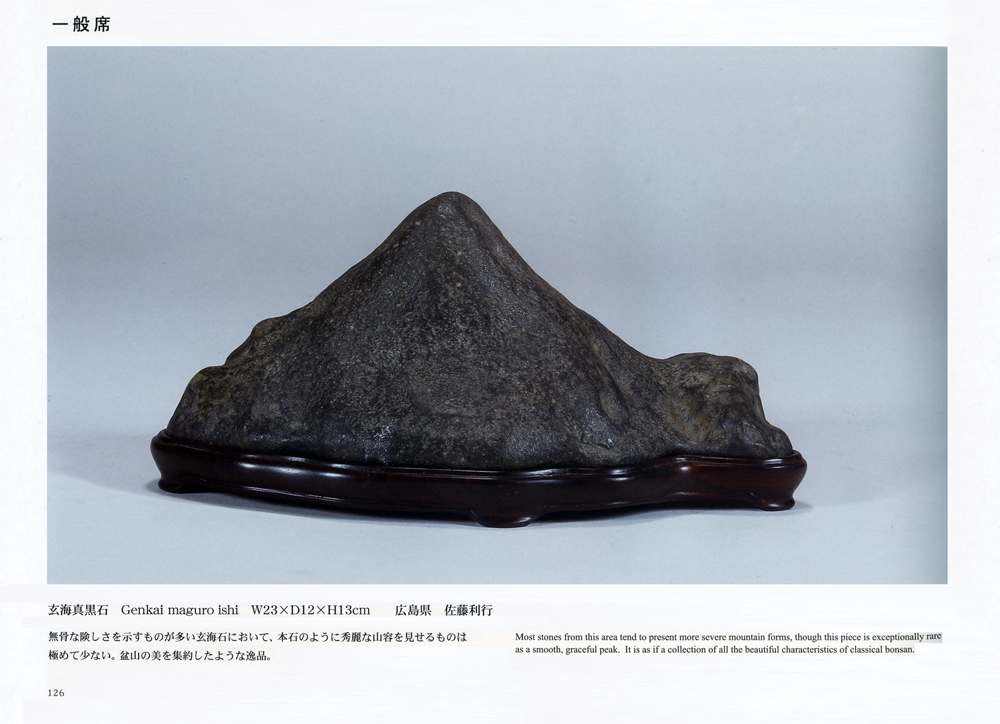 記念帳 「第6回 日本の水石展」 | 盆栽、盆栽書籍、盆栽鉢の通販│近代出版