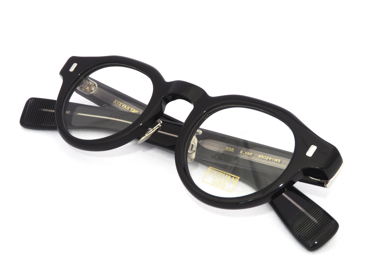 EYEVAN7285 アイヴァン7285 メガネフレーム 338 45size col.100 (取扱