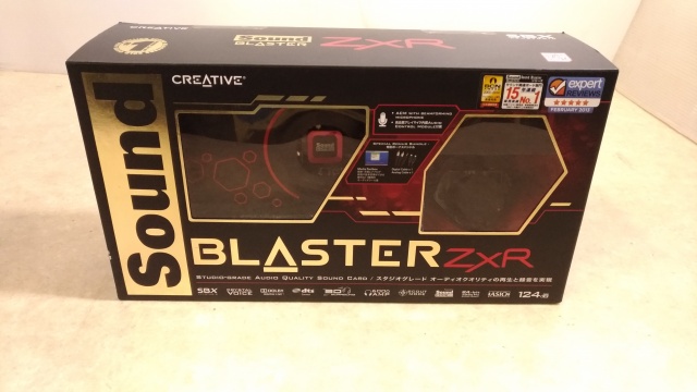 宅配買取】Creative Sound Blaster ZxR を兵庫県神戸市のお客様よりお