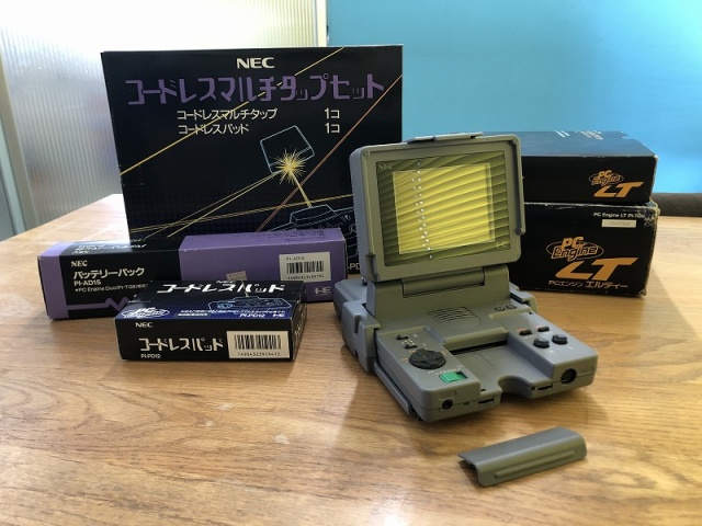 出張買取】PCエンジンLTとスーパーロムロムアダプター等の周辺機器を