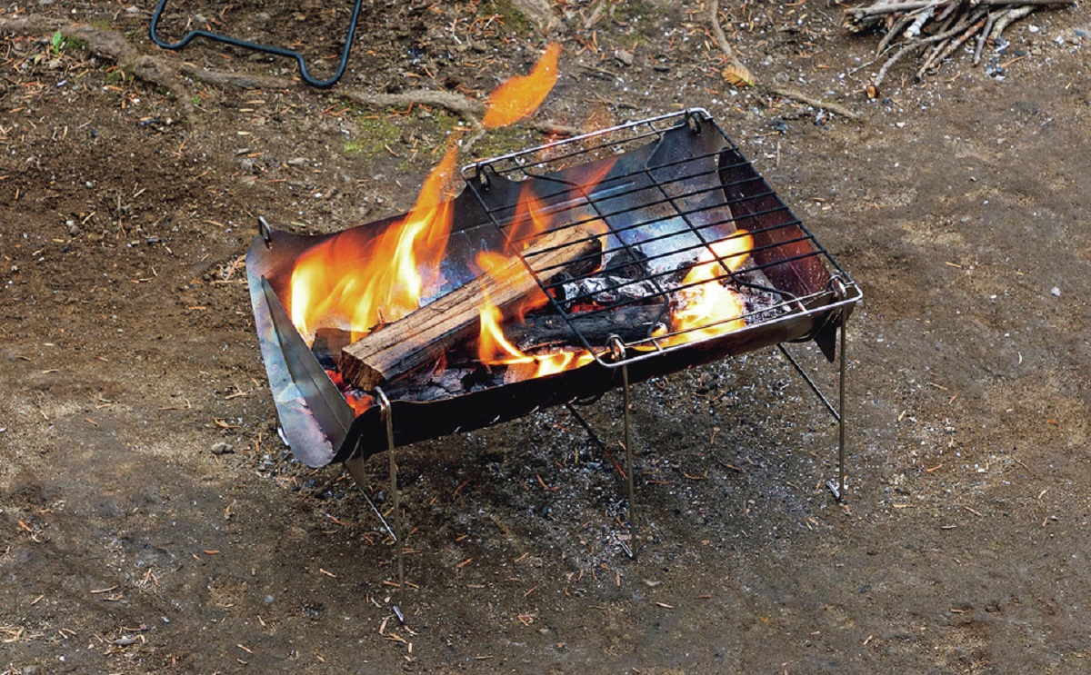 Belmont（ベルモント）／焚き火台TABI（グリルエクステンション付き