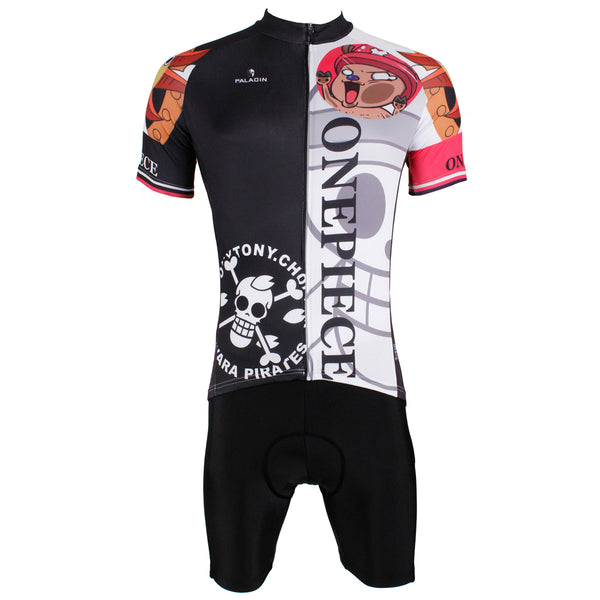 ONE PIECE Sea King Black Cycling Suit Luffy Brook Franky Chopper