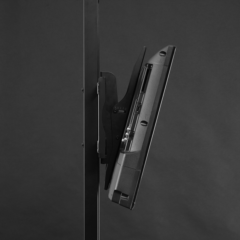 ツインポールテレビスタンド BHV-2400-BK | Bauhütte®