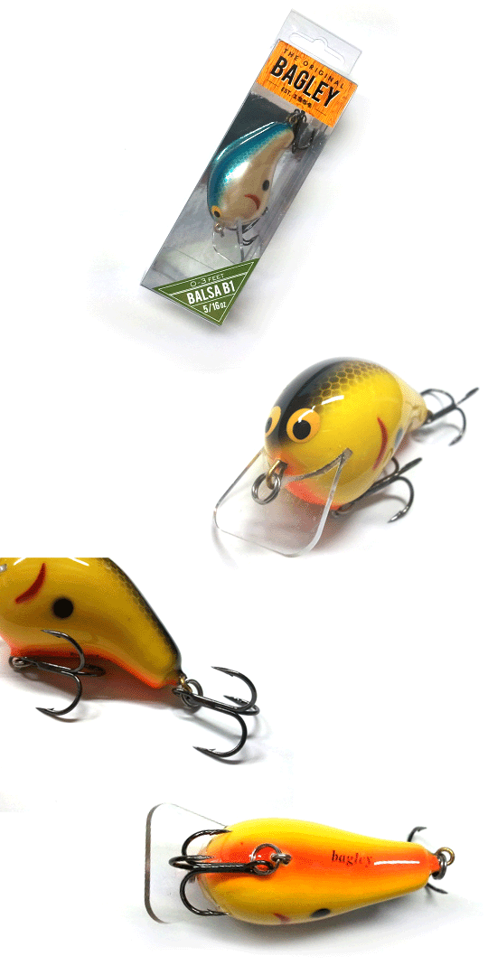 ◇】バグリー バルサ Bagley BALSA B1 - 【バス・トラウト・ソルトの