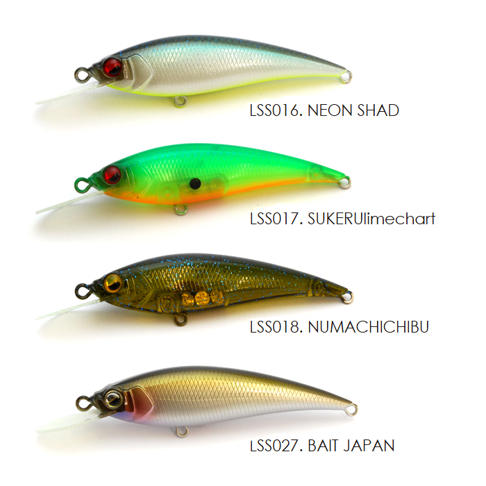 全16色】レイドジャパン レベルシャッド スプリンター 68SR - 【バス