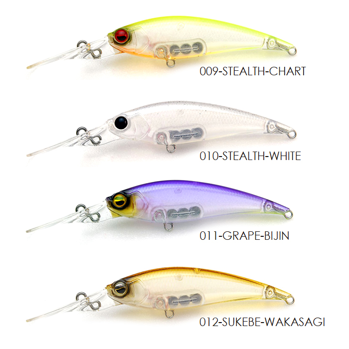 全12色】レイドジャパン レベルシャッド スプリンター 68MR - 【バス