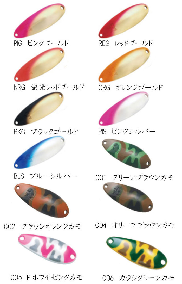 ウォーターランド ディープカッパー セレクトカラー 4.5g WaterLand【1