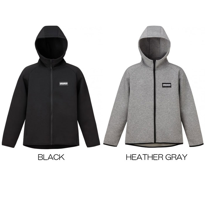 全3色】エバーグリーン EGライトウォームフルジップパーカー EVERGREEN