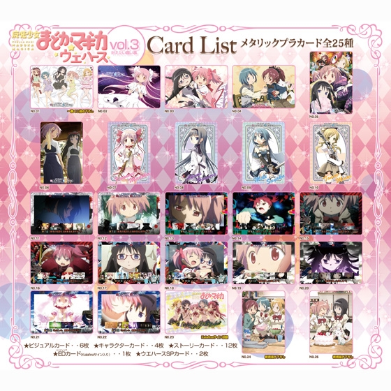 魔法少女まどか☆マギカウエハースVol.3～叶えたい願い事～｜発売日