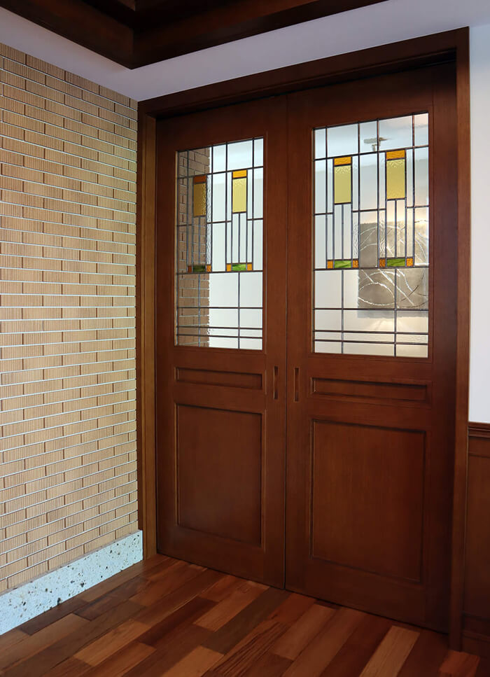 ライトスタイル(フランク・ロイド・ライト)-011 | ステンドグラスバロック