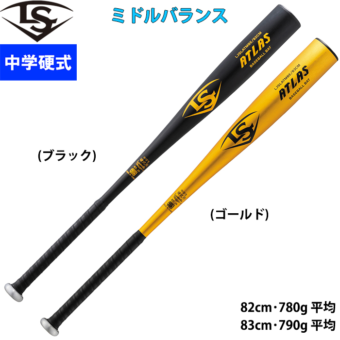 即日出荷 ルイスビルスラッガー 野球用 中学硬式用 金属バット 単管