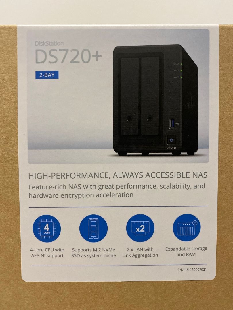 DS720+ running with DSM 7.1 - review