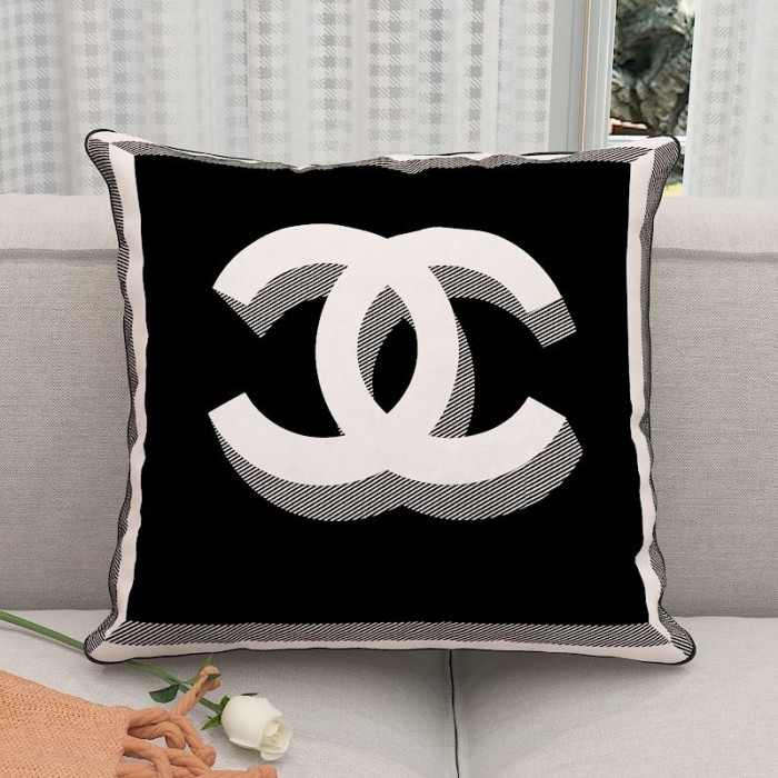 ハイブランド クッションカバー シャネル シンプル コットン製 枕