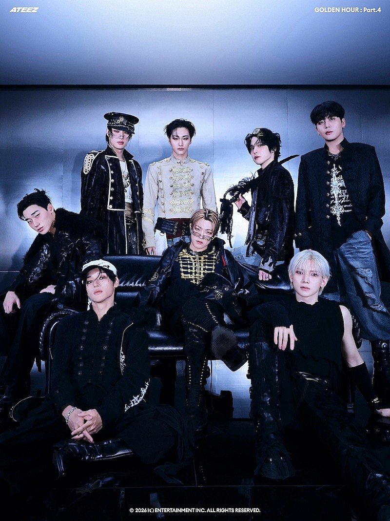 ATEEZ、13thミニアルバム『GOLDEN HOUR : Part. 4』全コンセプトフォト