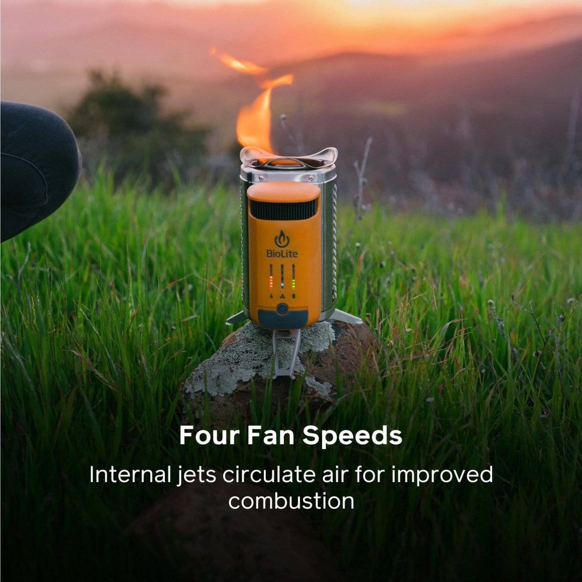 BioLite CampStove 2+ - Wood-Burning Camping Stove