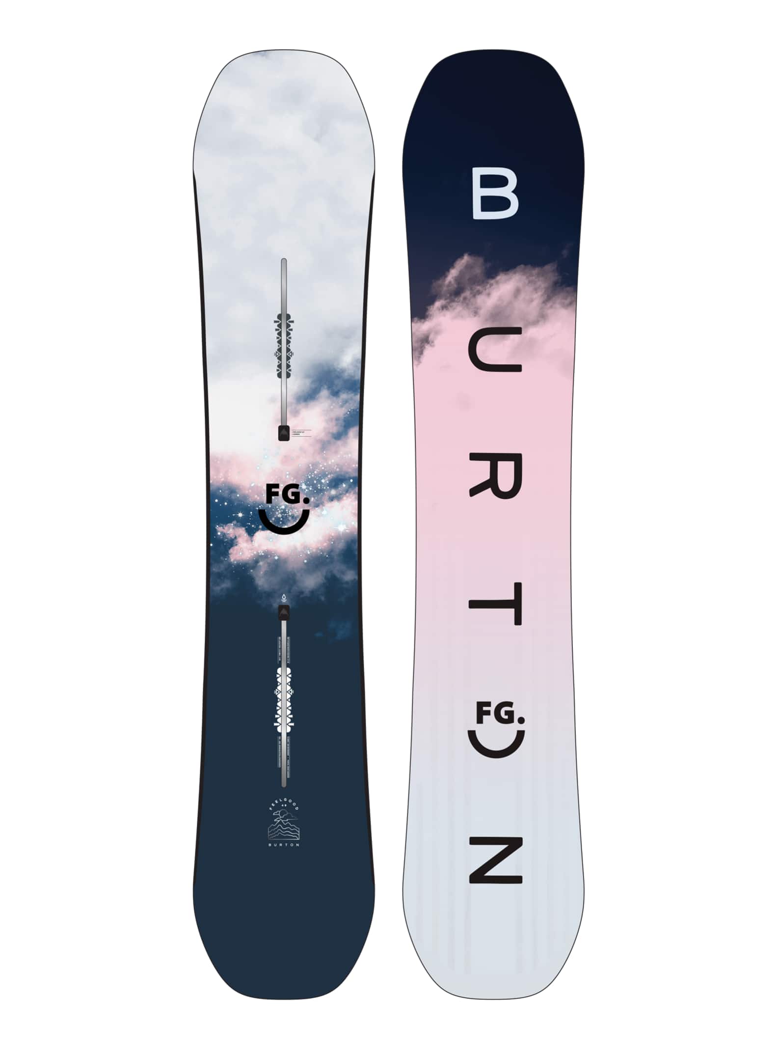 サンプル】Women's Burton Feelgood Camber Snowboard - Sample