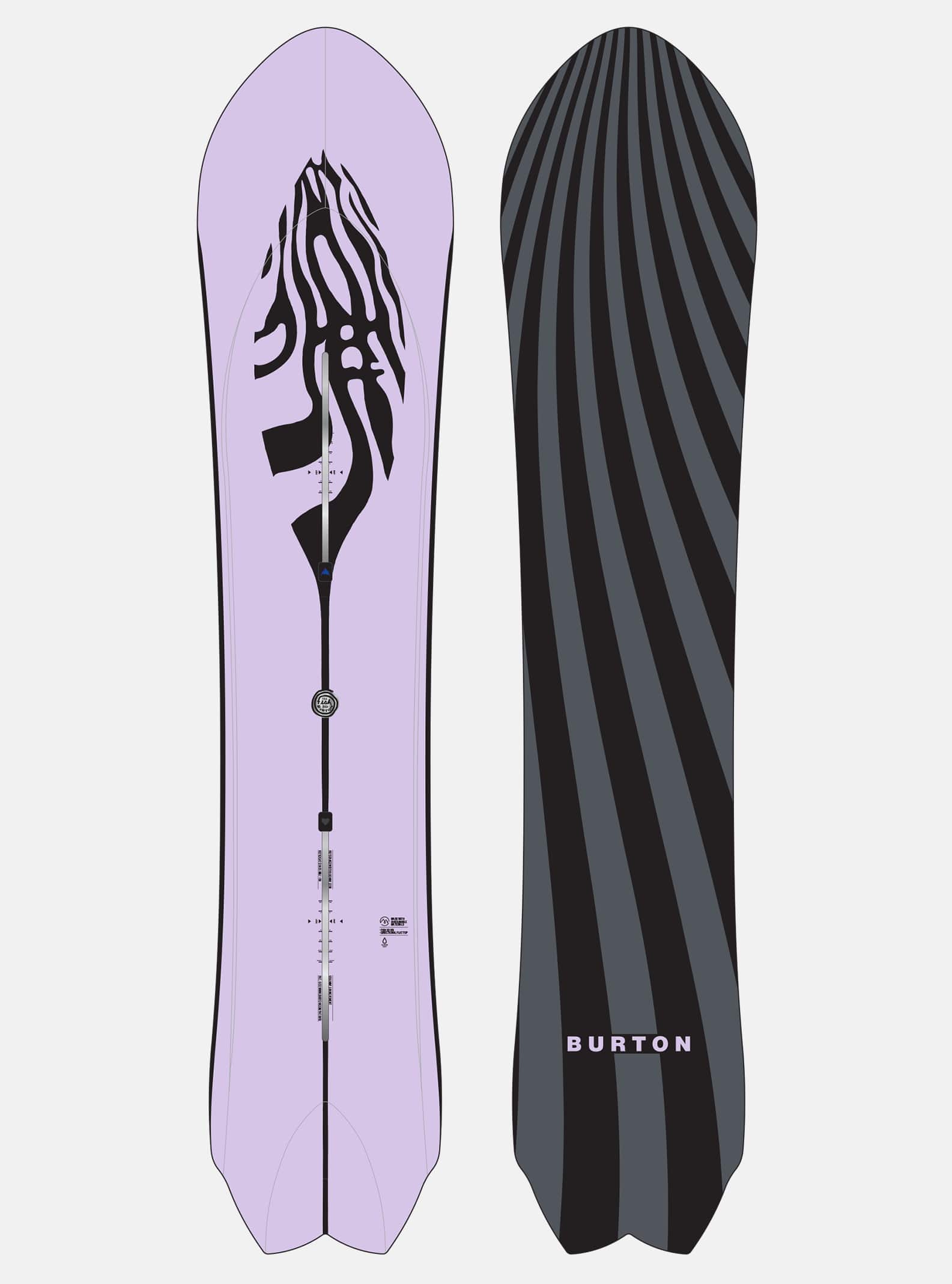 Burton 3D Fish Directional Flat Top Snowboard (2nd Quality