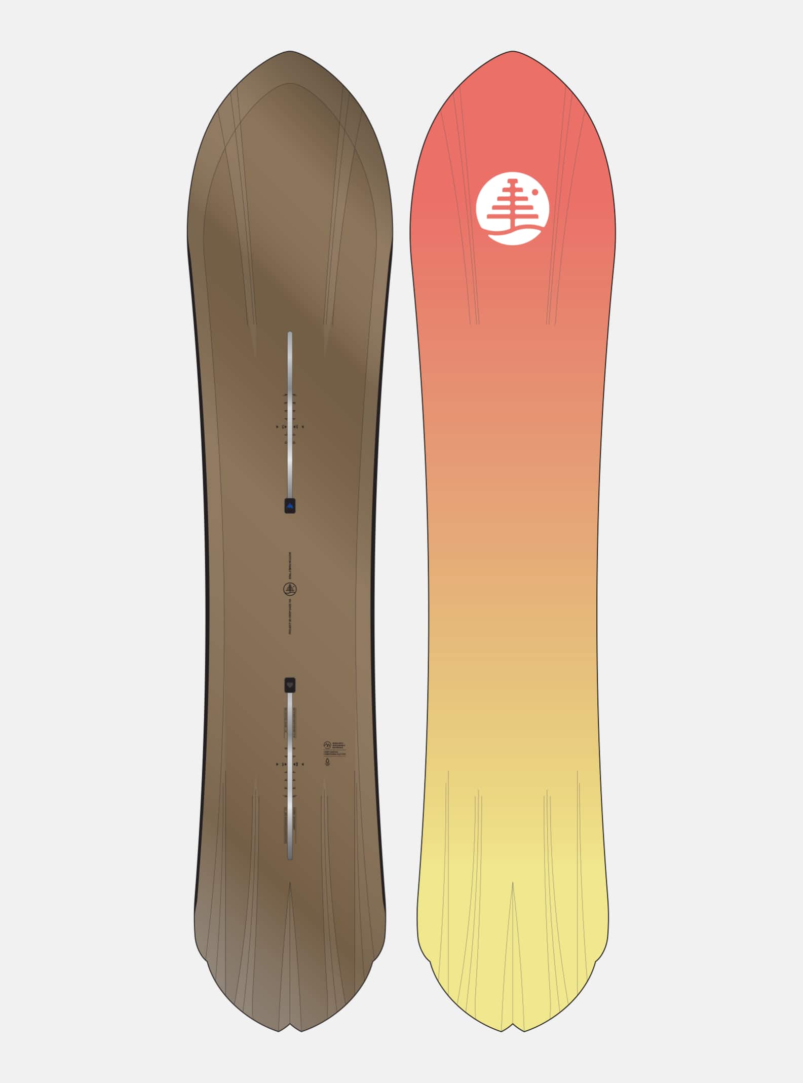 Burton Family Tree 3D Deep Daze Flat Top Snowboard | Burton.com